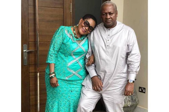 Ex-Ghana president, John Dramani Mahama has marked the 25th anniversary of his marriage to Lordina by sharing some photos on social media.