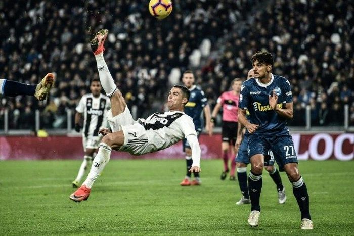Cristiano Ronaldo is the fastest Juventus player to score ten goals.