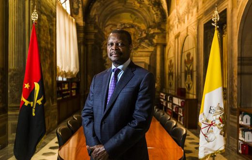 Angolan ambassador, His Excellency Armindo Fernandes do Espírito Santo Vieira