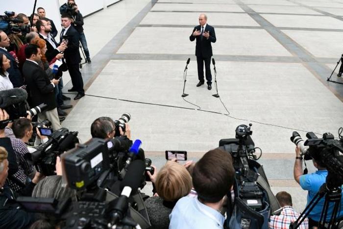 Putin began the tradition of end-of-year press events in 2000, the year he became president, but with time they evolved into marathon events