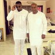 John Dumelo and John Mahama