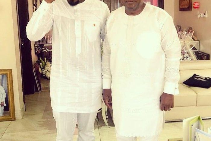 John Dumelo and John Mahama
