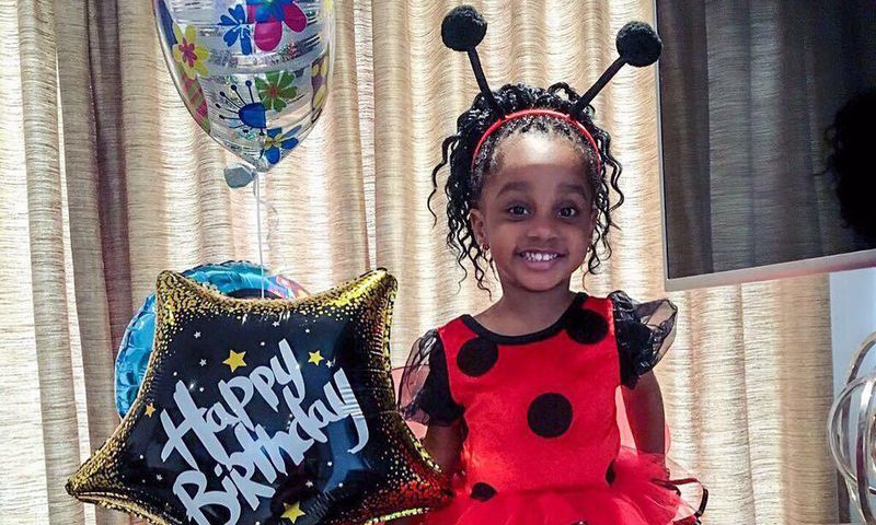 Meet the adorable daughter of Asamoah Gyan
