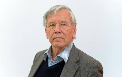 Israeli author Amos Oz pictured on March 14, 2013 in Leipzig, Germany