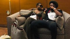 Fella Makafui hangs out with Medikal