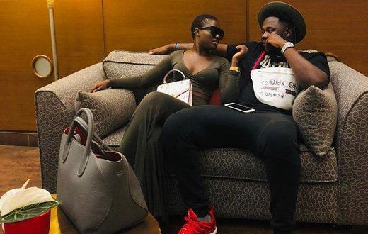 Fella Makafui hangs out with Medikal