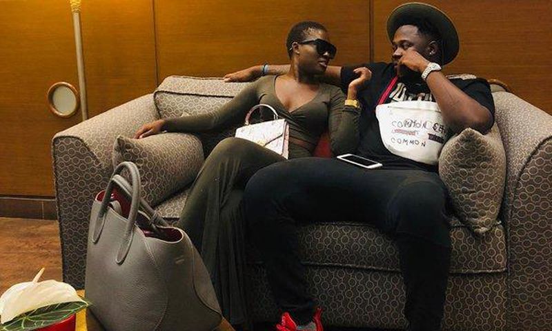 Fella Makafui hangs out with Medikal