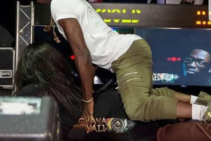 Shatta Wale performing at Ghana Meets Naija UK