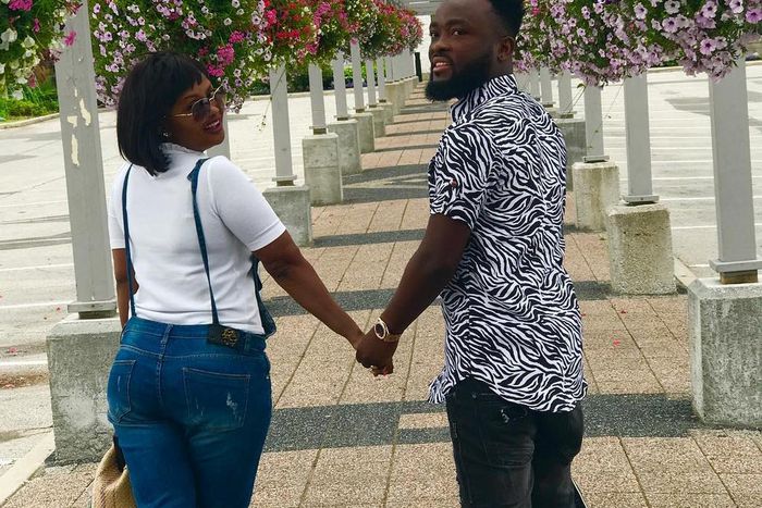 Nana Ama Mcbrown Mensah and Maxwell Mensah