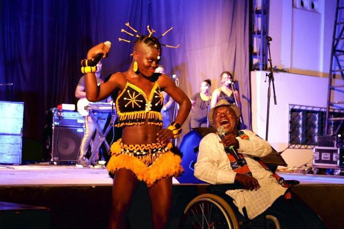 Wiyaala and Teddy Osei