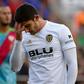 Valencia's Portuguese midfielder Goncalo Guedes (pictured November 2018), who joined from Paris Saint-Germain in the 2017 close-season, has been struggling with a pubalgia, commonly known as a sports hernia