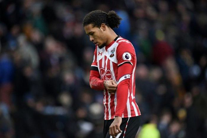 Southampton's defender Virgil van Dijk, pictured in January 2017, has been linked with Liverpool, Chelsea and Manchester City