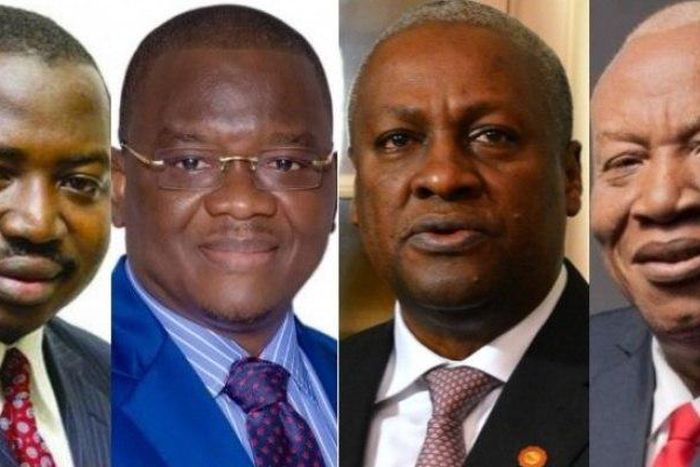 NDC Presidential aspirants