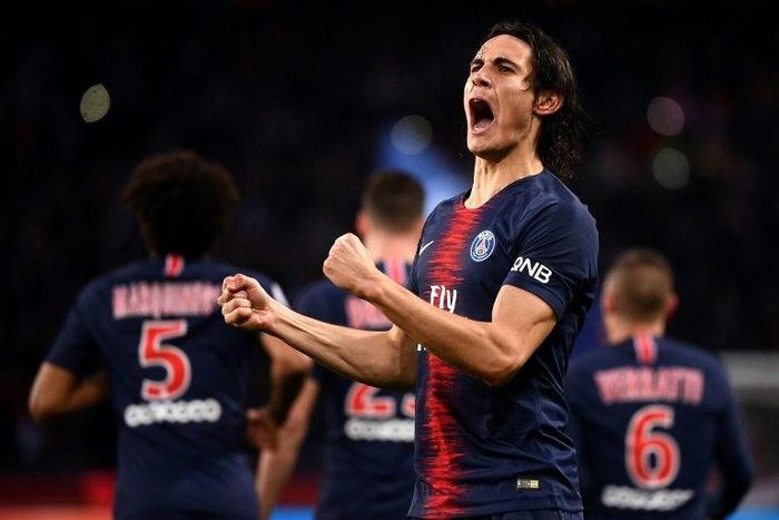 Edinson Cavani scored the only goal in Paris Saint-Germain's 1-0 win over Toulouse on Saturday