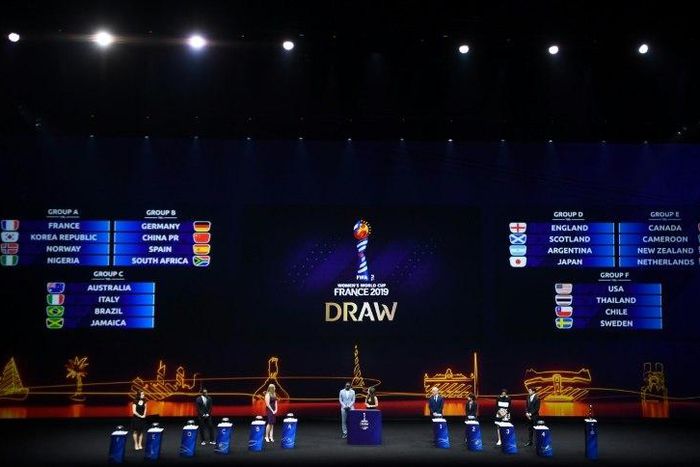 England and Scotland were placed in the same group as the women's 2019 World Cup draw took place in Boulogne-Billancourt just outside Paris on Saturday
