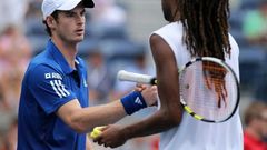 Andy Murray leads the 97-ranked dreadlocked German Dustin Brown 1-0 in head-to-head matches
