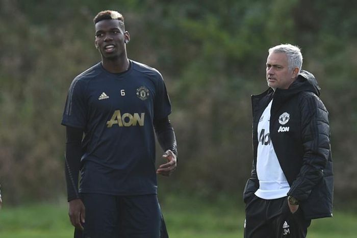 Paul Pogba gave a cryptic response to Jose Mourinho's dismissal by Manchester United