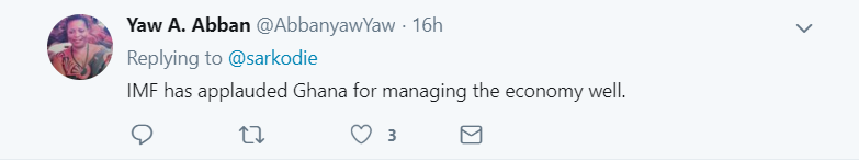 Sarkodie Twitter comment