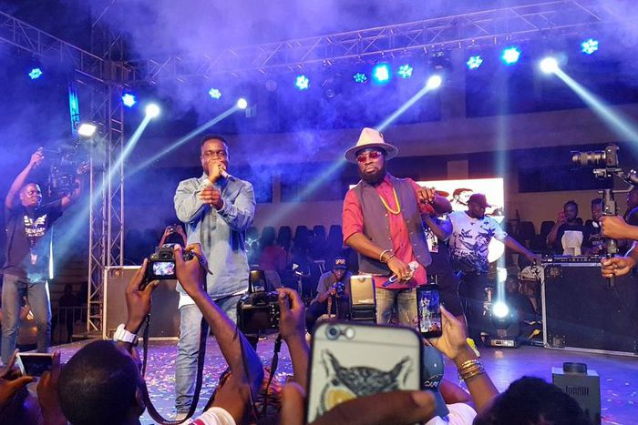 Sarkodie pulled a surprise at the Manifestivities concert