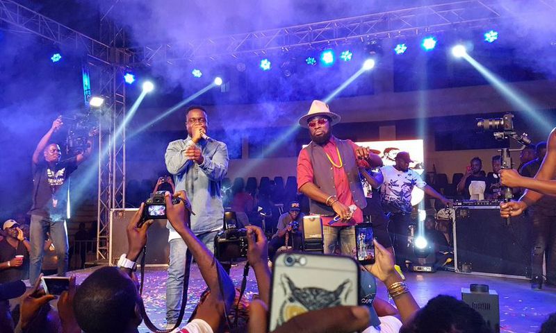 Sarkodie pulled a surprise at the Manifestivities concert