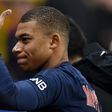 Kylian Mbappe after his winning goal against Nantes
