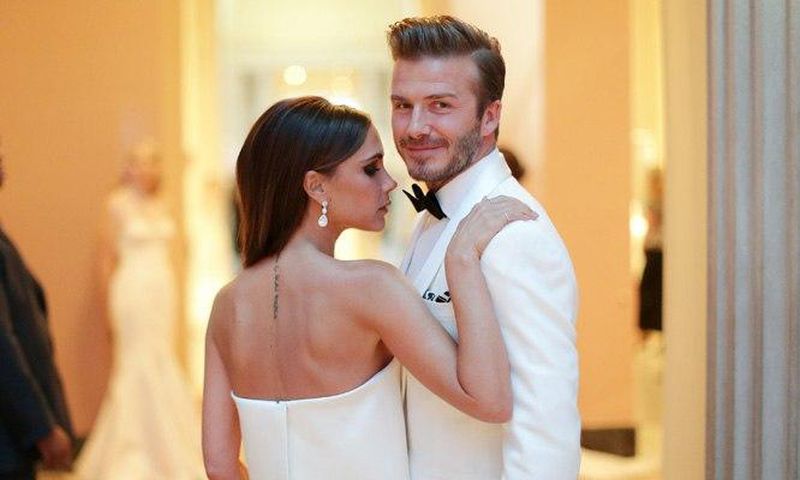 Victoria and David Beckham have now been married for 18 years