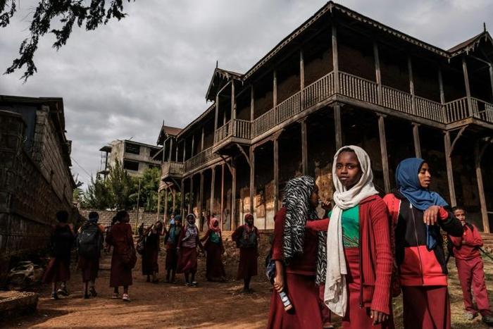 Palatial homes are scattered throughout Addis Ababa, built for Imperial-era courtiers and foreign business moguls, but most have slid into dire neglect as the government focuses on an aspirational building boom