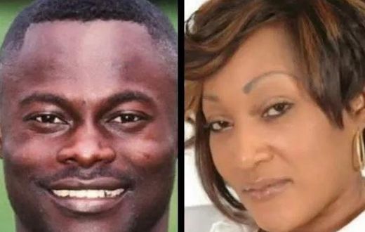 Odartey Lamptey and Gloria Appiah