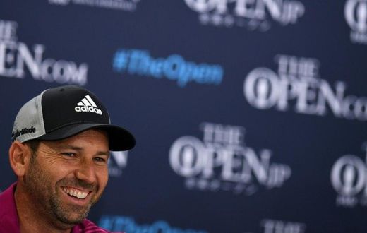 Spain's Sergio Garcia hopes to win the British Open before tying the knot with his fiancee Angela Akins