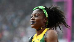 Jamaica's Elaine Thompson booked her place in the 100m semi-finals at the world championships in London on August 5, 2017