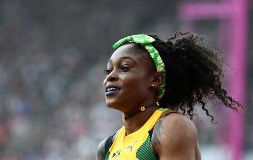 Jamaica's Elaine Thompson booked her place in the 100m semi-finals at the world championships in London on August 5, 2017