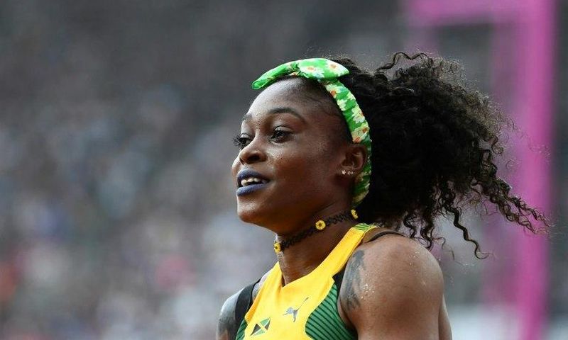 Jamaica's Elaine Thompson booked her place in the 100m semi-finals at the world championships in London on August 5, 2017