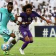 Al-Hilal's defender Mohammed Jahfali (L) fights for the ball with Al-Ain's midfielder Omar Abdulrahman during their Asian Champions League match on August 21, 2017