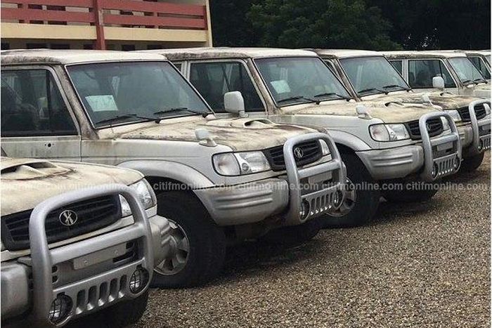86 vehicles secured under Rawlings' regime left to rust