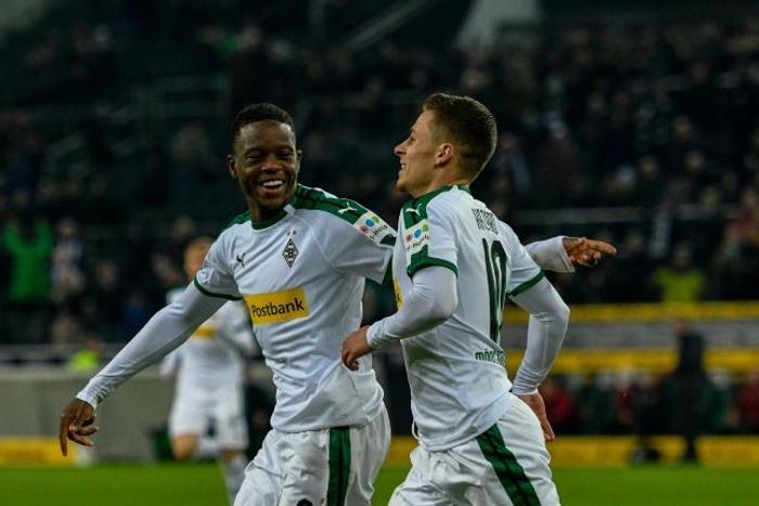 Thorgan Hazard bagged his ninth league goal of the season