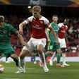 Arsenal's Europa League clash with FC Vorskla has been moved from Poltava to Ukranian capital Kiev due to security concerns