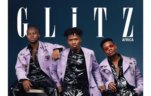 King Promise,Kidi and Kwesi Arthur cover Glitz Magazine in style