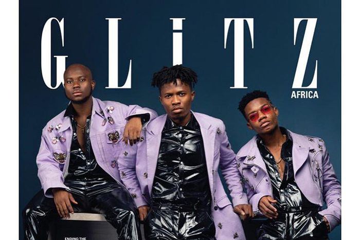 King Promise,Kidi and Kwesi Arthur cover Glitz Magazine in style