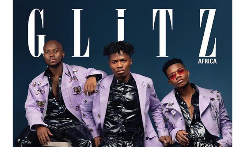 King Promise,Kidi and Kwesi Arthur cover Glitz Magazine in style