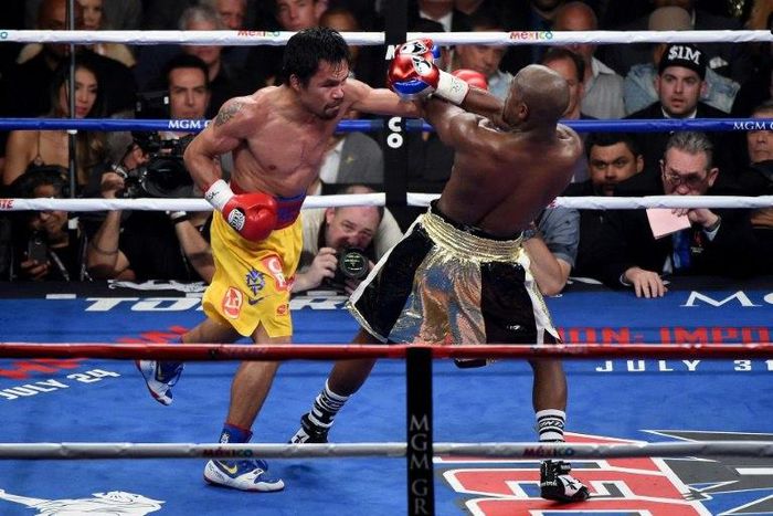 A rematch between Floyd Mayweather and Manny Pacquiao could be on the cards