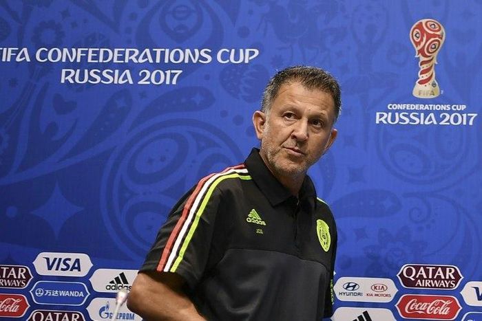 Juan Carlos Osorio was keen to talk down any over-confidence in the Mexico camp