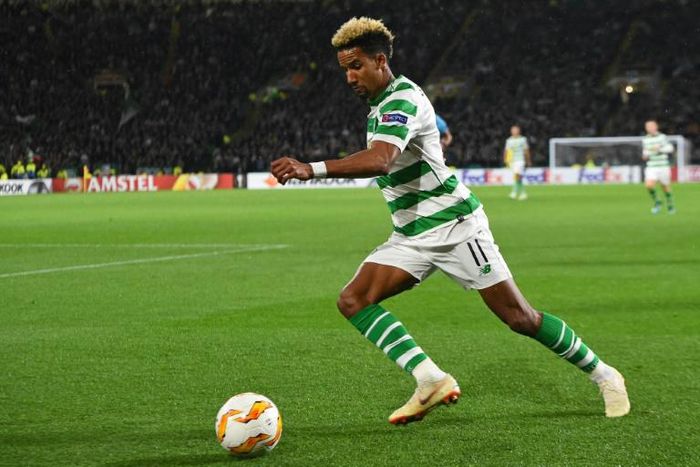 Hat-trick hero: Scott Sinclair scored three of Celtic's four goals in a 4-3 win at Aberdeen