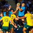 Italy fought back magnificently to trail by one point with just four minutes left before the Wallabies scored two last-ditch tries to claim an unconvincing 40-27 win over the Six Nations strugglers in Brisbane on Saturday