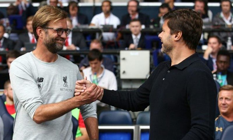 Liverpool manager Jurgen Klopp (left) and Tottenham Hotspur's Mauricio Pochettino are under pressure to turn potential into silverware