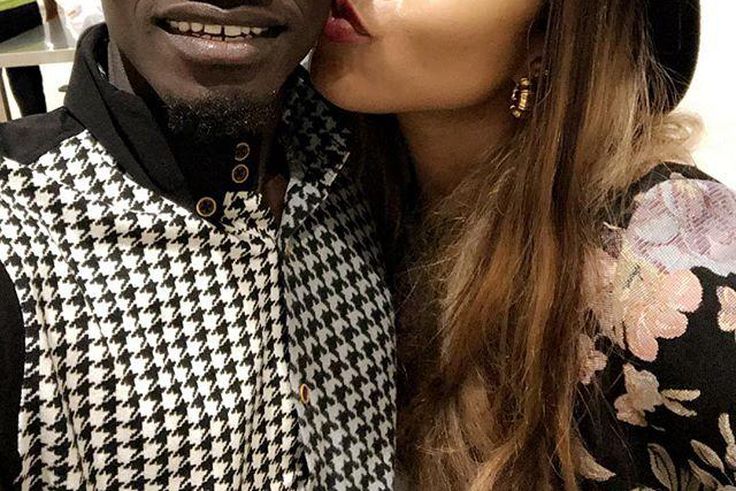 Photo: Joselyn Dumas kisses Lil Win