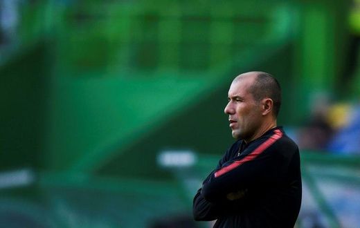 Monaco's head coach Leonardo Jardim looks on during the friendly match Sporting CP vs AS Monaco at Alvalade stadium on July 22, 2017