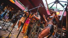 Wiyaala's first incredible performance with all-girl band, GRRRL