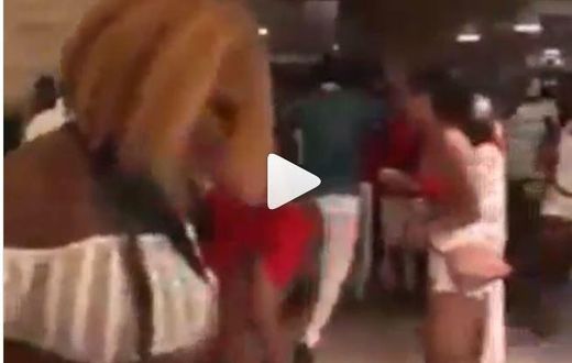 Viral video shows slay queens fighting over food at public event