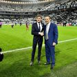Bordeaux's new American owner Joseph DaGrosa (right) is determined to challenge Paris Saint-Germain's dominance of Ligue 1