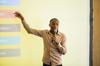 Sena Quashie, Head of Play Studio at RADP took stage to make the third presentation on Content Creation for Marketing